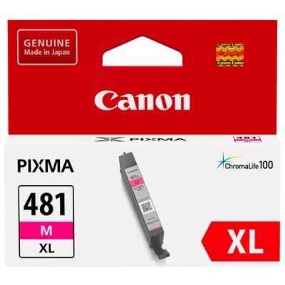 Картридж CANON CLI-481XL M пурпурный, увеличенной емкости 2045C001