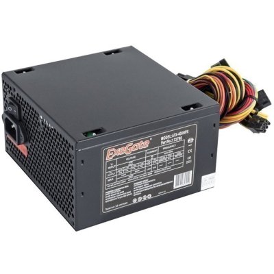 Блок питания ExeGate 400NPX (EX224732RUS-PC), 400Вт, 120мм, черный