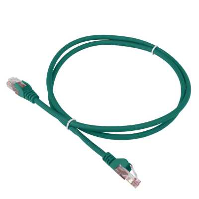Патч-корд Lanmaster LAN-PC45/U6-5.0-GN UTP RJ-45 вил.-вилка RJ-45 кат.6 5м зеленый LSZH (уп.:1шт)