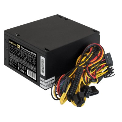 Блок питания ExeGate 650NPX (EX259604RUS-PC), 650Вт, 120мм, черный