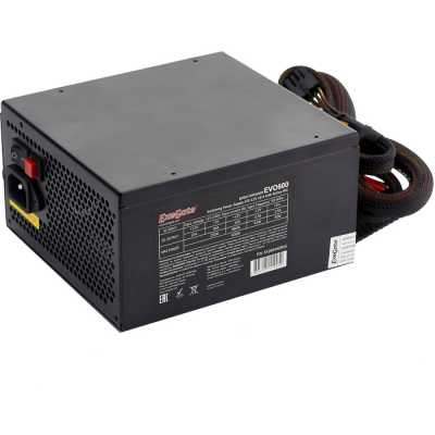 Блок питания ExeGate EVO800 (EX280441RUS), 800Вт, 120мм, модульный, черный