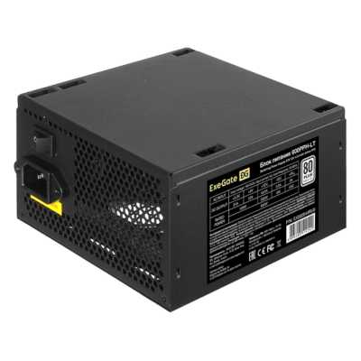Блок питания ExeGate 600PPH-OEM (EX280578RUS-OEM), 600Вт, 80 PLUS Bronze, 120мм, черный