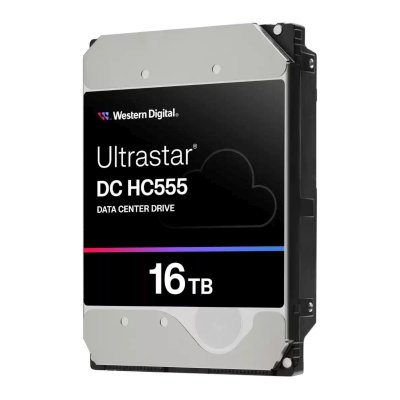 Жесткий диск серверный WD Ultrastar DC HC555 16TB WUH722016CL5204 (SAS 3.5"/7200/512Mb/12Gbs)