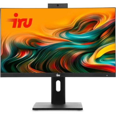 Моноблок IRU Tactio 27IP4 27" QHD i5 14400 (2.5) 16Gb SSD512Gb UHDG 730 CR Windows 11 Pro 64 GbitEth WiFi BT 120W Cam черный 2560x1440 (RUS)