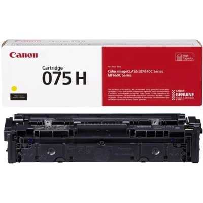 Картридж CANON 075 HY желтый i-SENSYS LBP646Сdw/LBP647Cdw, MF664Cdw/MF667Cdw (6366C002) 2,5K