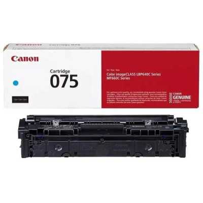 Картридж CANON 075 C голубой i-SENSYS LBP646Сdw/LBP647Cdw, MF664Cdw/MF667Cdw (6364C002) 1,3K