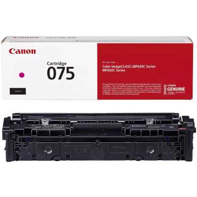 Картридж CANON 075 M пурпурный i-SENSYS LBP646Сdw/LBP647Cdw, MF664Cdw/MF667Cdw (6363C002) 1,3K