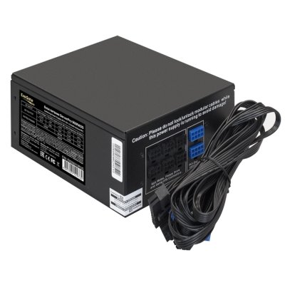 Блок питания серверный 900W ExeGate ServerPRO-900RADS (ATX, for 3U+ cases, APFC, КПД 80% (80 PLUS), 14cm fan, 24pin, 2(4+4)pin, PCIe, 5xSATA, 4xIDE, Cable Management, black)