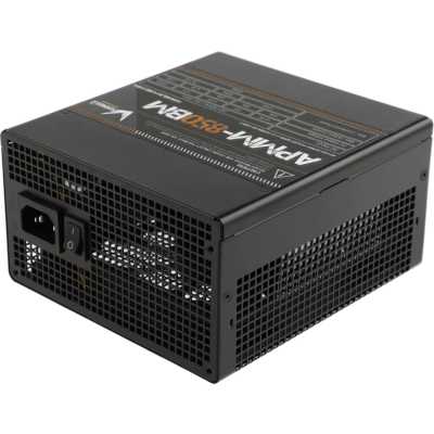 Блок питания Formula (Aerocool) APMM-850BM, 850W, Ret, ATX3.1/PCIe 5, 80+Bronze, Cabel Manag., Japanese Cap., 14cm fan