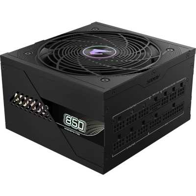 Блок питания Gigabyte ATX 850W AORUS ELITE GP-AE850PM PG5 Gen.5 80 PLUS platinum (20+4pin) APFC 120мм fan 16xSATA Cab Manag RTL