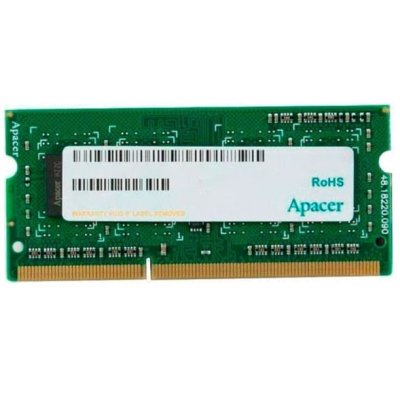 Оперативная память Apacer, DDR3, 8GB (1x8GB), 1600MHz, CL11, SO-DIMM