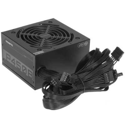 Блок питания Gigabyte GP-P450B, 450Вт, 80 PLUS Bronze, 120мм, черный