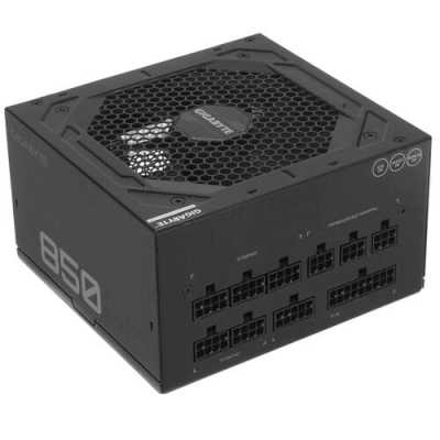 Блок питания Gigabyte GP-P850GM RTL, 850Вт, 80 PLUS Gold, 120мм, модульный, черный