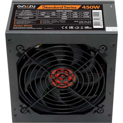Блок питания ATX GINZZU SB450 450W