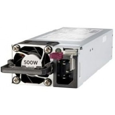 Блок питания серверный HPE 500W Flex Slot Platinum Hot Plug Low Halogen Power Supply Kit с горячей заменой