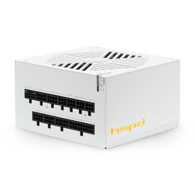 Блок питания HSPD, 850W 80 PLUS Gold (ATX, 3.1, PCIe 5.1, Full modular, 1x24(20+4)pin mesh 550мм, 2xCPU 8(4+4)pin 700мм, 2xPCIe*2 8(6+2)pin 600+150мм, 1x12VHPWR PCIe 5.1 12+4pin 600W 600мм, 3xSATA*3 450+150+150мм, 1xMOLEX4pin*3 450+150+150мм, Active, 120x