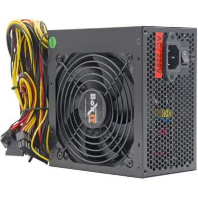 Блок питания BOXIT 400W JM-400w black (ATX, 24+4P, 120mm fan) (JM-400w)