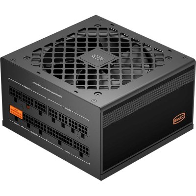 Блок питания ПК/Power Supply PCCooler, 650W 80 PLUS Gold (ATX, 3.1, Full modular, 1x24(20+4)pin, 2xCPU 8(4+4)pin, 2xPCIe*2 8(6+2)pin, 1x12VHPWR, 5xSATA*3, 1xMOLEX4pin, Active, 120x120мм, 140x150x86mm, APFC, OVP/UVP/SCP/OPP/OCP/OTP/SPD, black)