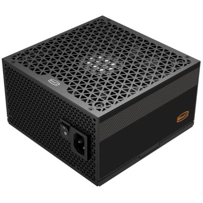 Блок питания PCCOOLER, 650W 80 PLUS Bronze (ATX, ATX 2.53, Non-modular, 1x24(20+4)pin 550мм, 1xCPU 8(4+4)pin 650+150мм, 2xPCIe*2 8(6+2)pin 500+150мм, 2xSATA*3+MOLEX4pin*1 450+150+150+150мм, Active, 135x135mm, 150x150x86mm, APFC, OVP, UVP, OCP, SCP, OTP, O
