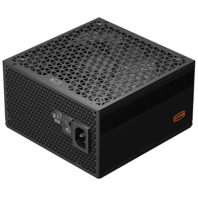 Блок питания PCCOOLER, 850W 80+ Gold (ATX, 3.1, PCIe 5.1 600W, Full modular, 1x24(20+4)pin 550мм, 2xCPU 8(4+4)pin 650мм, 3xPCIe 8(6+2)pin 500мм, 1x12V(2x6) 12+4pin 650мм, 3xSATA*3+MOLEX4pin*1 450+120+120+120мм, Active, 135x135mm, 150x150x86mm, APFC, OVP, 
