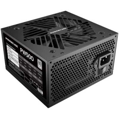 Блок питания ATX POWERCASE PW500 PS-500W-DC 500W, 80 Plus