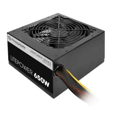 Блок питания Thermaltake Litepower (PS-LTP-0650NPCNEU-2), 650Вт, 120мм, черный