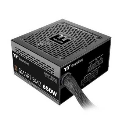 Блок питания Thermaltake Smart BM3 (PS-SPD-0650MNFABE-3), 650Вт, 80 PLUS Bronze, 120мм, модульный, черный