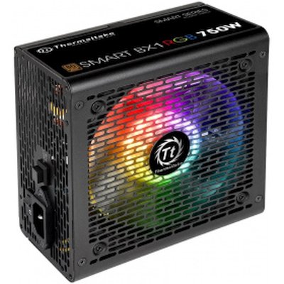 Блок питания Thermaltake Smart PS-SPR-0750NHSABE-1, 750Вт, 80 PLUS Bronze, 120мм, черный