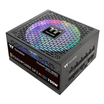 Блок питания Thermaltake Toughpower GF3 ARGb (PS-TPD-0750F4FAGE-1), 750Вт, 80 PLUS Gold, 140мм, модульный, черный
