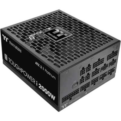 Блок питания Thermaltake ATX 2000W Toughpower i Gen.5 80+ platinum 24pin APFC 140мм fan color LED 12xSATA Cab Manag RTL