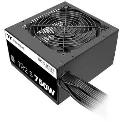 Блок питания Thermaltake ATX TR2 S, 750Вт, 80 PLUS WHITE, 120мм, черный