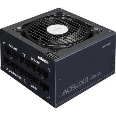 Блок питания Zalman ATX 1200W ZM1200-ARX2 80+ platinum (20+4pin) APFC 120мм fan 12xSATA Cab Manag RTL