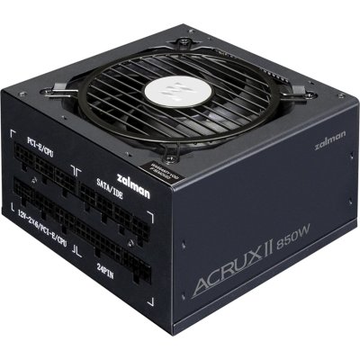 Блок питания Zalman ATX 850W ZM850-ARX2 80+ platinum (20+4pin) APFC 120мм fan 12xSATA Cab Manag RTL