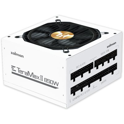 Блок питания Zalman ZM850-TMX2, 850W, 850Вт, 120мм, 80 PLUS Gold, модульный, белый