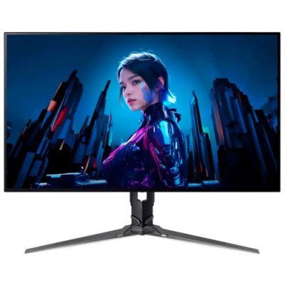 Монитор 31.5" Acer Predator X32X5bmiiphuzx QD-OLED 3840x2160, 240 Гц, 0.03 мс, 16:9, 250 кд/м², 2xHDMI, DisplayPort, USB Type-C, Flicker Free, Low Blue Light, черный