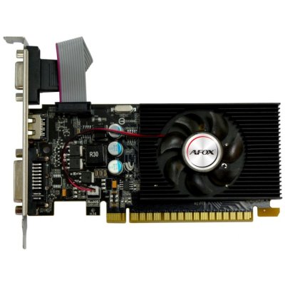 Видеокарта Afox PCI-E 2.0 AF220-1024D3L2 NVIDIA GeForce GT 220 1Gb 128bit DDR3 625/1580 DVIx1 HDMIx1 CRTx1 HDCP Ret low profile