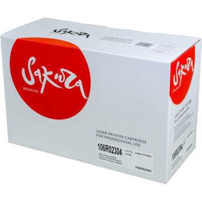 Картридж лазерный Sakura 106R02304 для Xerox P3320, черный, 5000 к.