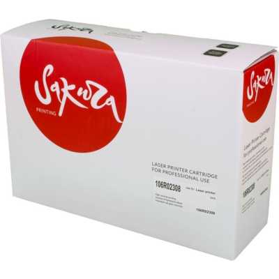 Картридж лазерный Sakura 106R02308 для Xerox Workcentre 3315, черный, 2300 к.
