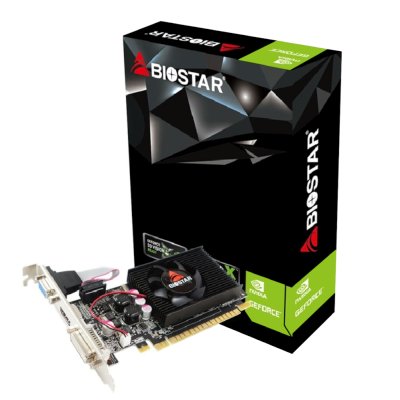 Видеокарта Biostar PCI-E G210-1Gb D3 LP NVIDIA GeForce 210 1Gb 64bit DDR3 589/1333 DVIx1 HDMIx1 CRTx1 Ret low profile