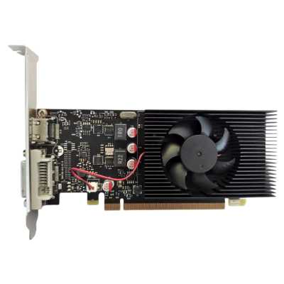 Видеокарта CBR GeForce GT 1030, 2 GB GDDR5, 64 bit, HDMI, DVI-D, GPU 1228 MHz