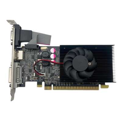 Видеокарта CBR GeForce GT 210, 1 GB DDR3, 64 bit, HDMI, DVI-I, VGA, GPU 589 MHz