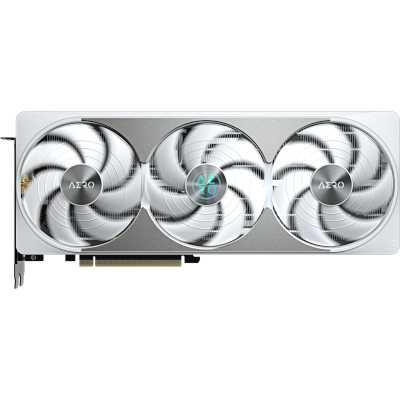 Видеокарта Gigabyte PCI-E 5.0 GV-N5080AERO OC-16GD 1.0 NVIDIA GeForce RTX 5080 AERO OC SFF 16Gb 256bit GDDR7 2730/30000 HDMIx1 DPx3 HDCP Ret