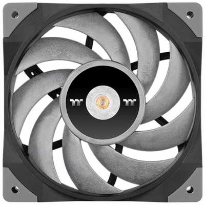 Вентилятор для корпуса Thermaltake Toughfan 12 Turbo 120х120x25 черный 4-pin 28.1дБ (CL-F121-PL12GM-