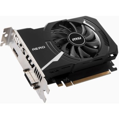Видеокарта MSI PCIE16 GT1030 2GB GDDR4 GT 1030 AERO ITX 2GD4 OC