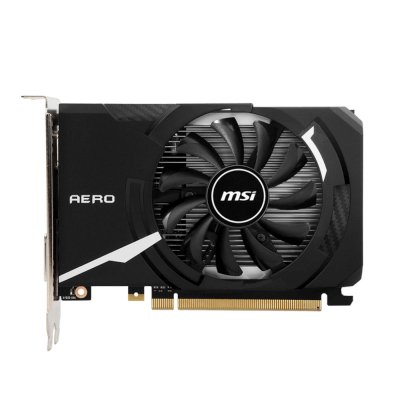 Видеокарта MSI GT 1030 AERO ITX 4GD4 OC Nvidia GT 1030 4Gb, DDR4, PCI-E 3.0, HDMIx1 DVIx1 HDCP
