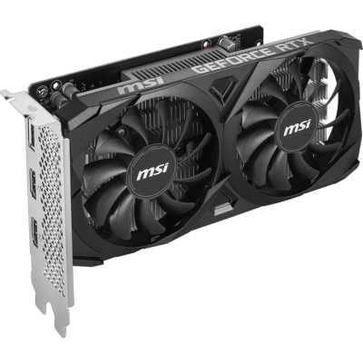 Видеокарта MSI RTX 3050 VENTUS 2X E 6G OC NVIDIA RTX 3050 6Gb, GDDR6, PCI-E 4.0, HDMIx2 DPx1 HDCP