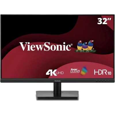 Монитор ViewSonic 31.5" VA3208-4K-HD черный VA LED 16:9 HDMI матовая 300cd 178гр/178гр 3840x2160 60Hz DP 4K 6.6кг