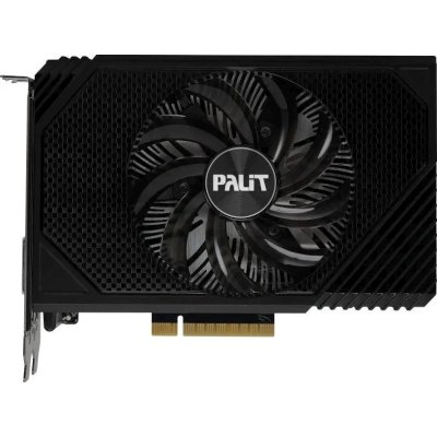 Видеокарта Palit RTX 3050 STORMX OC 6Gb NVIDIA GeForce RTX 3050 6Gb PCI-E 4.0 96bit GDDR6 1042/14000 DVIx1 HDMIx1 DPx1 HDCP Ret