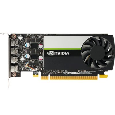 Видеокарта PNY GPU NVIDIA VCNT1000-8Gb-SB PCI-Express 3.0 x16, LP8 Gb GDDR6 128-bit, 4x Mini DP 1.4, 1x LP bracket.