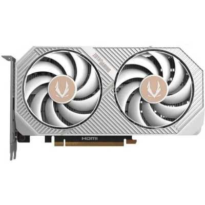 Видеокарта Zotac PCI-E 5.0 RTX 5060 TWIN EDGE OC WHITE ED NVIDIA GeForce RTX 5060 8Gb 128bit GDDR7 2527/28000 HDMIx1 DPx3 HDCP Ret белый